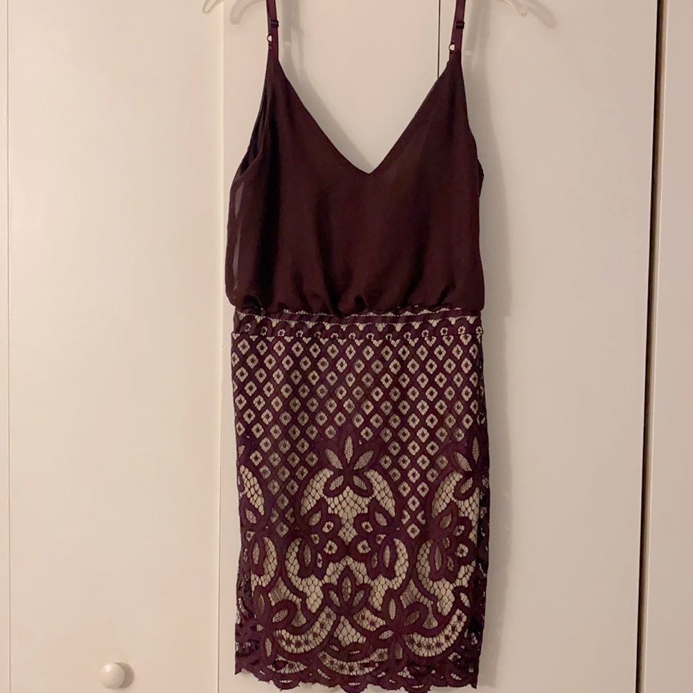 Maroon Dress